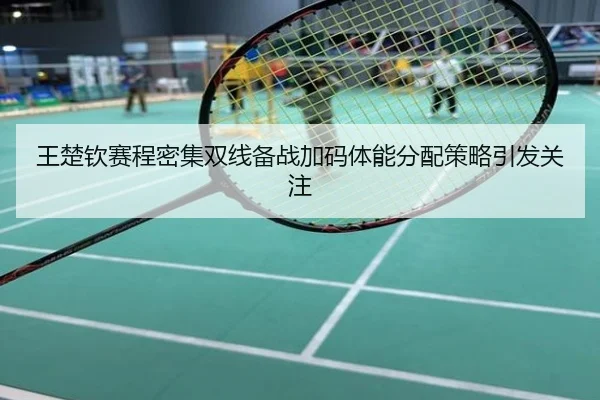 王楚钦赛程密集双线备战加码体能分配策略引发关注